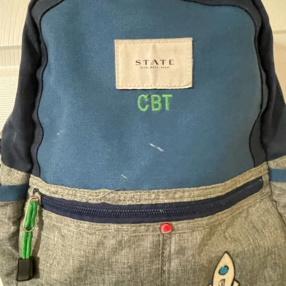 STATE bags Kane Kids Double Pocket Backpack